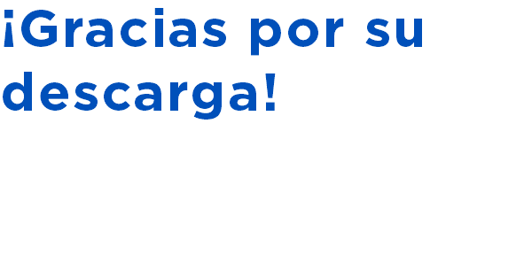 ¡Gracias por su descarga! 